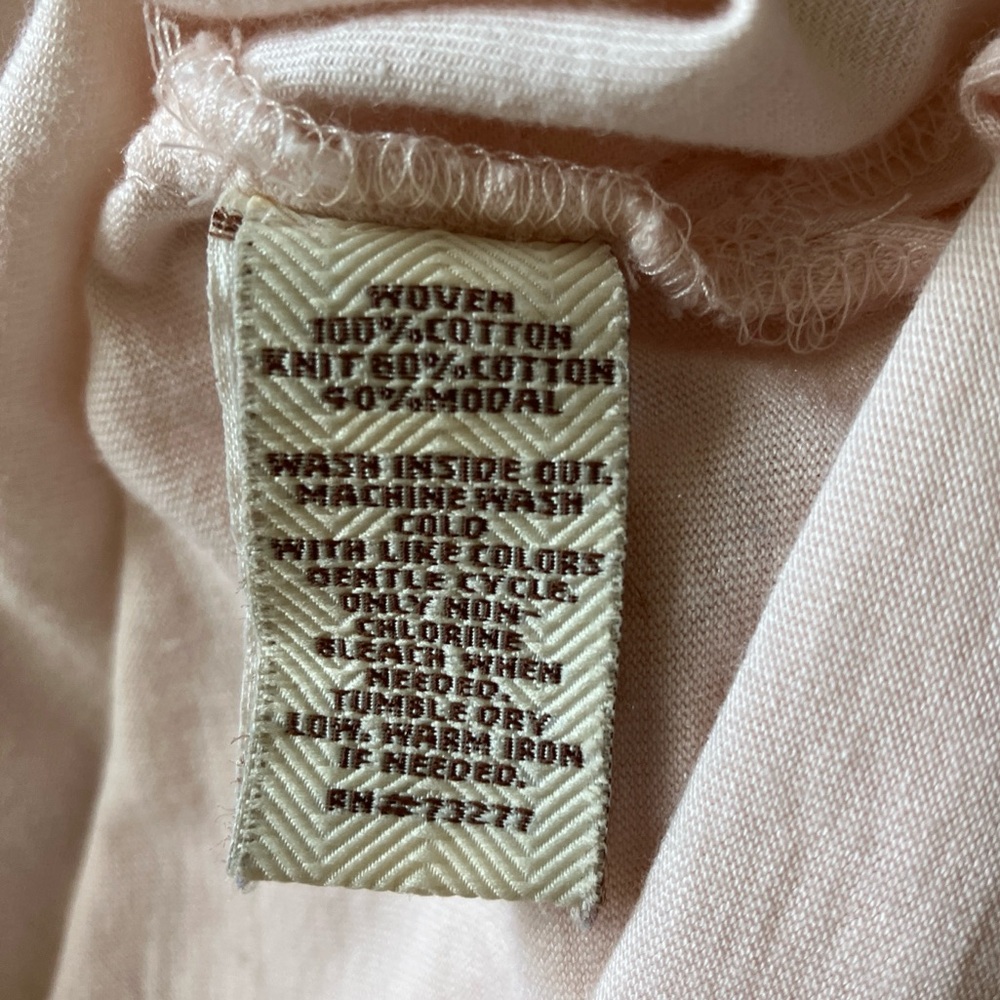 Women’s Sonoma Soft Pink Long Sleeve Shirt Size L - Picture 5 of 6